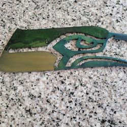 🏈 Seattle Seahawks Metal Art – Heavy-Duty 5” x 3” Cutout