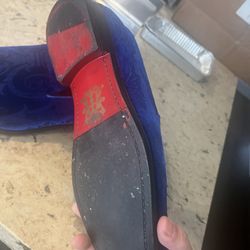 Men’s Royal blue Dress Shoes 