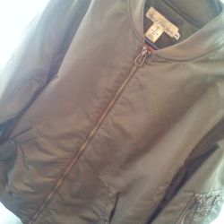 H&M Full Zip L.O.G.G Bomber Jacket For Men (Large)