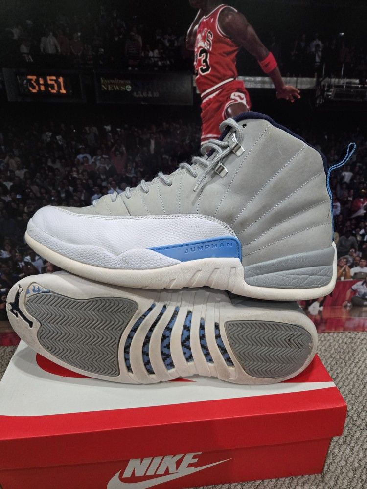 Nike Air Jordan 12 Retro gray University