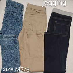 Girls jeans size M7/8 $5 each