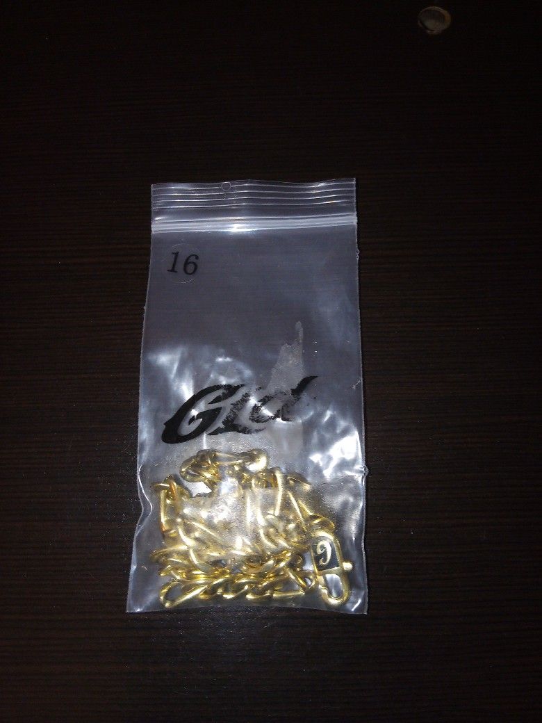 Figaro Chain in Yellow Gold