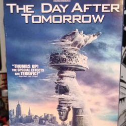 The Day After Tomorrow VHS 
