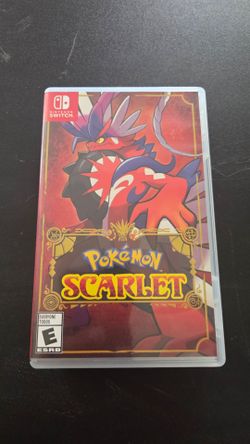 Pokemon scarlet nintendo switch
