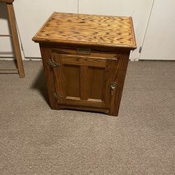 Antique Nightstand Or End Table
