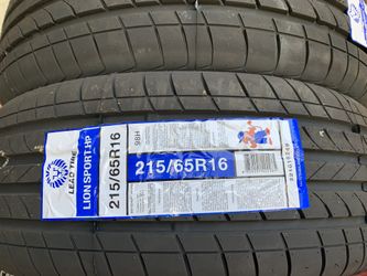2156516 Lion sport new tires