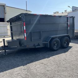 Dump Trailer 8x12x4