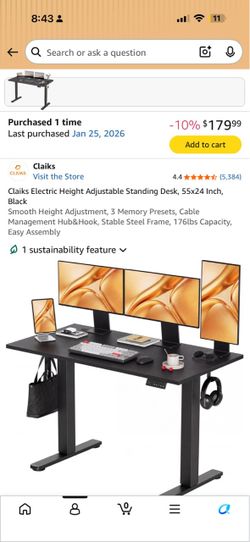 Standup desk