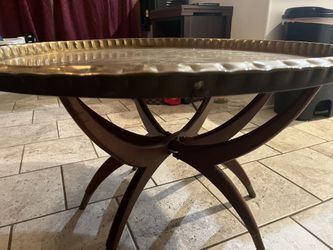 Moroccan 36” Heart Design Table Or Wall Hang 