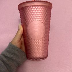 Pink Grande Starbucks Tumbler 