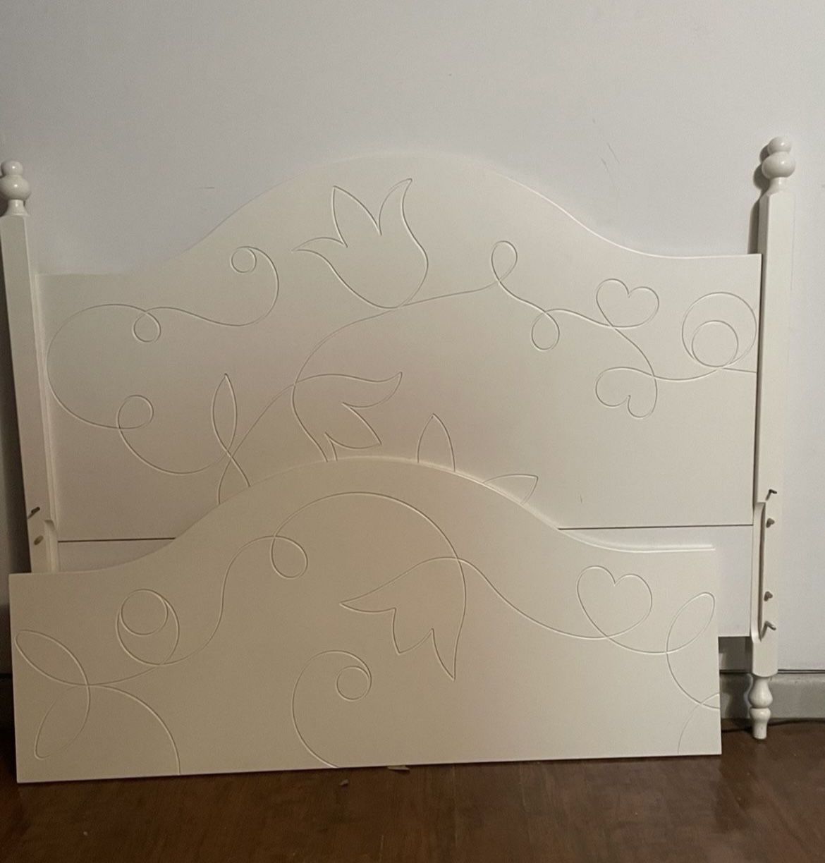White Queen Bed Frame And Dresser