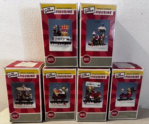 The Simpsons Christmas Figurines
