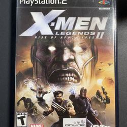 PS2 game, X-Men legends II rise of Apocalypse