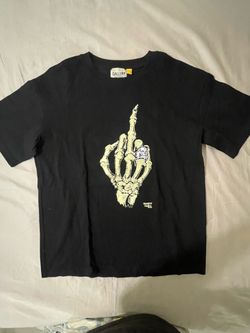 Gallery Dept Black and Cream Short Sleeve Tee Size Large