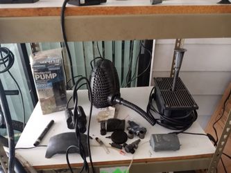 Fish Pond/Waterfall/Fountain  Pumps, Filters,etc
