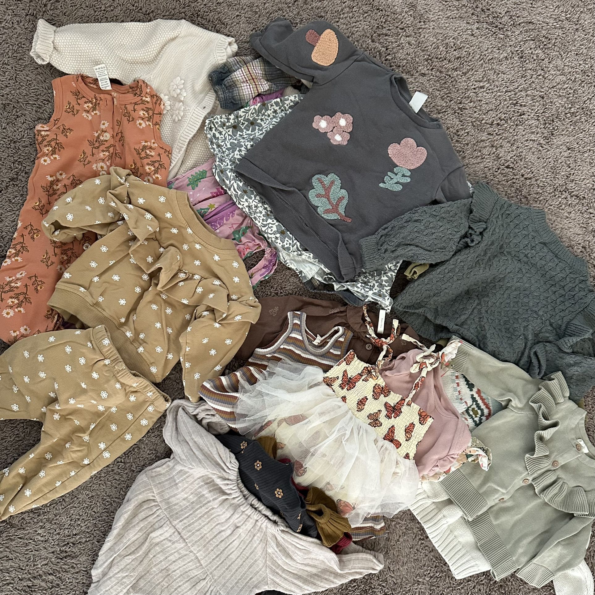 6-12 Month Baby Girl Clothes