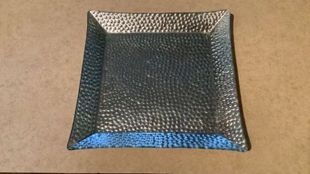 Yankee Silver Square Dimpled Candle Display