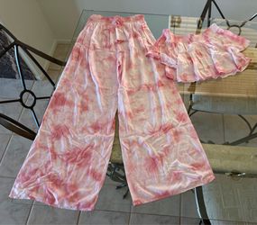 Kiki + Beau pink 2pc outfit set