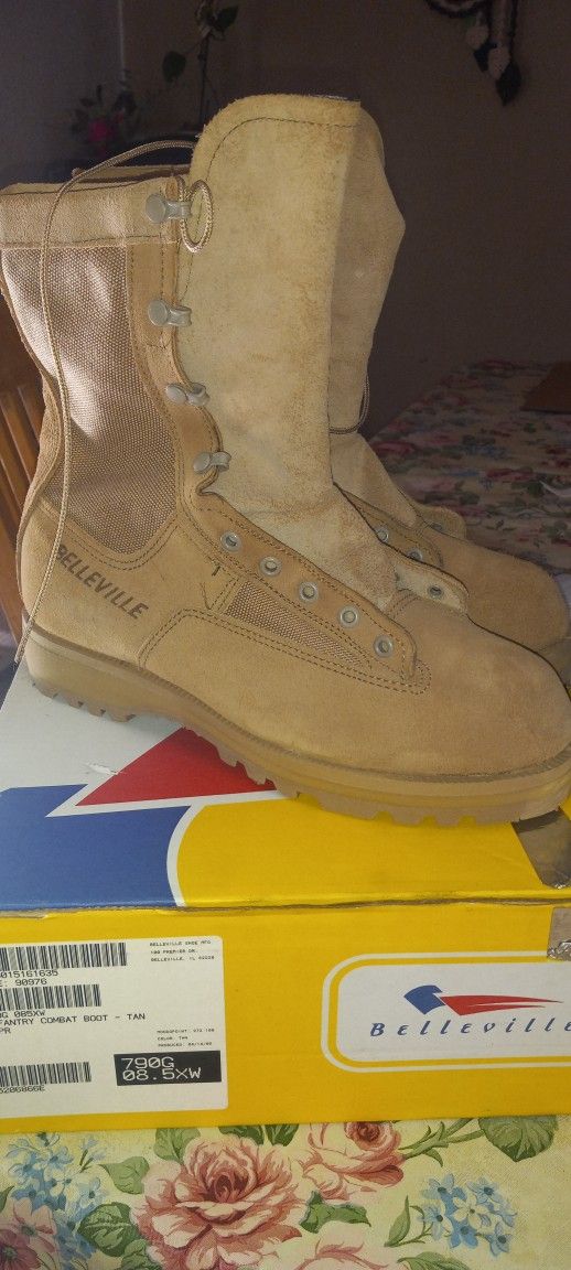 Military Boots. Infantry Combat Boots. $60