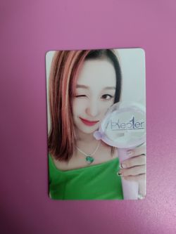 Kep1er Hikaru 2022 Fanmeeting Kep1anet Lightstick Photocard (Read desc)