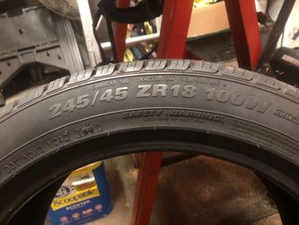 Tire 245/45/18