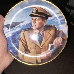 Vintage Franklin Mint JFK Collectable Plate