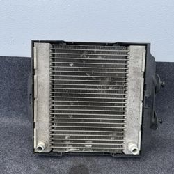 BMW 750 7 SERIES 550 5 SERIES F10 AUXILIARY RADIATOR LEFT DRIVER 1711(contact info removed)02