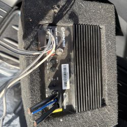 8 Inch Sub/Amp Combo