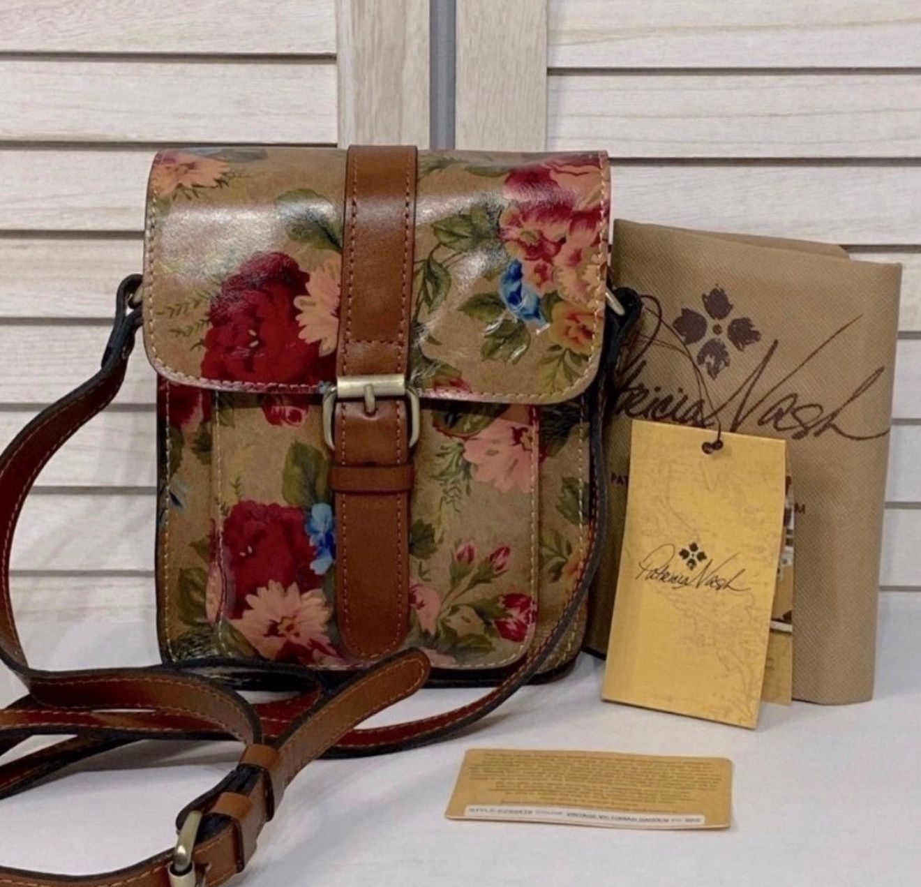 NWT Patricia Nash Cascina Crossbody Bag PRICE FIRM