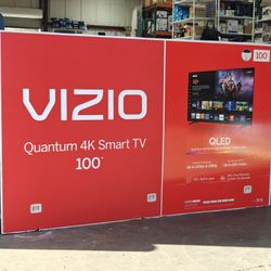 VIZIO 100" Class Quantum Series QLED Smart TV, QuickFit