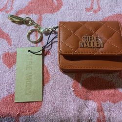 Steve Madden  Key Chain With Card Holder And   Coin pouch