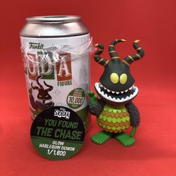 IN HAND Funko SODA Nightmare Before Christmas HARLEQUIN DEMON CHASE 1/1,600