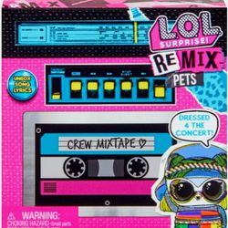 LOL Surprise Remix Pets - 9 Surprises with Real Hair & Surprise Song Lyrics