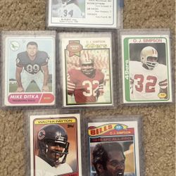 Vintage Football Cards 
