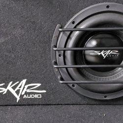  SKAR AUDIO EVL  10" subwoofer & SKAR AUDIO RP 1500.1DM amplifier 