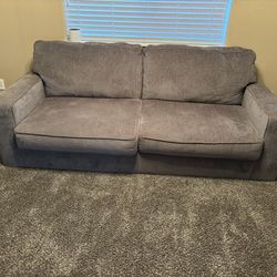 Grey Pull Out Sofa