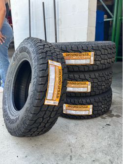 235/75/15 Groundspeed 4 New Tires Installed And Balanced