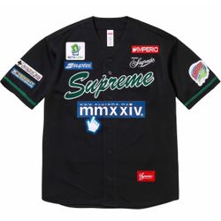 Supreme Chosen One Baseball Jersey Black