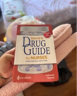 Davis’s Drug Guide for nurses 18th Ed.