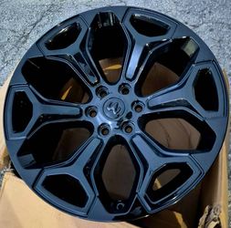 2026 DODGE RAM 1500 RIMS OEM NEW......( 22" INCH )