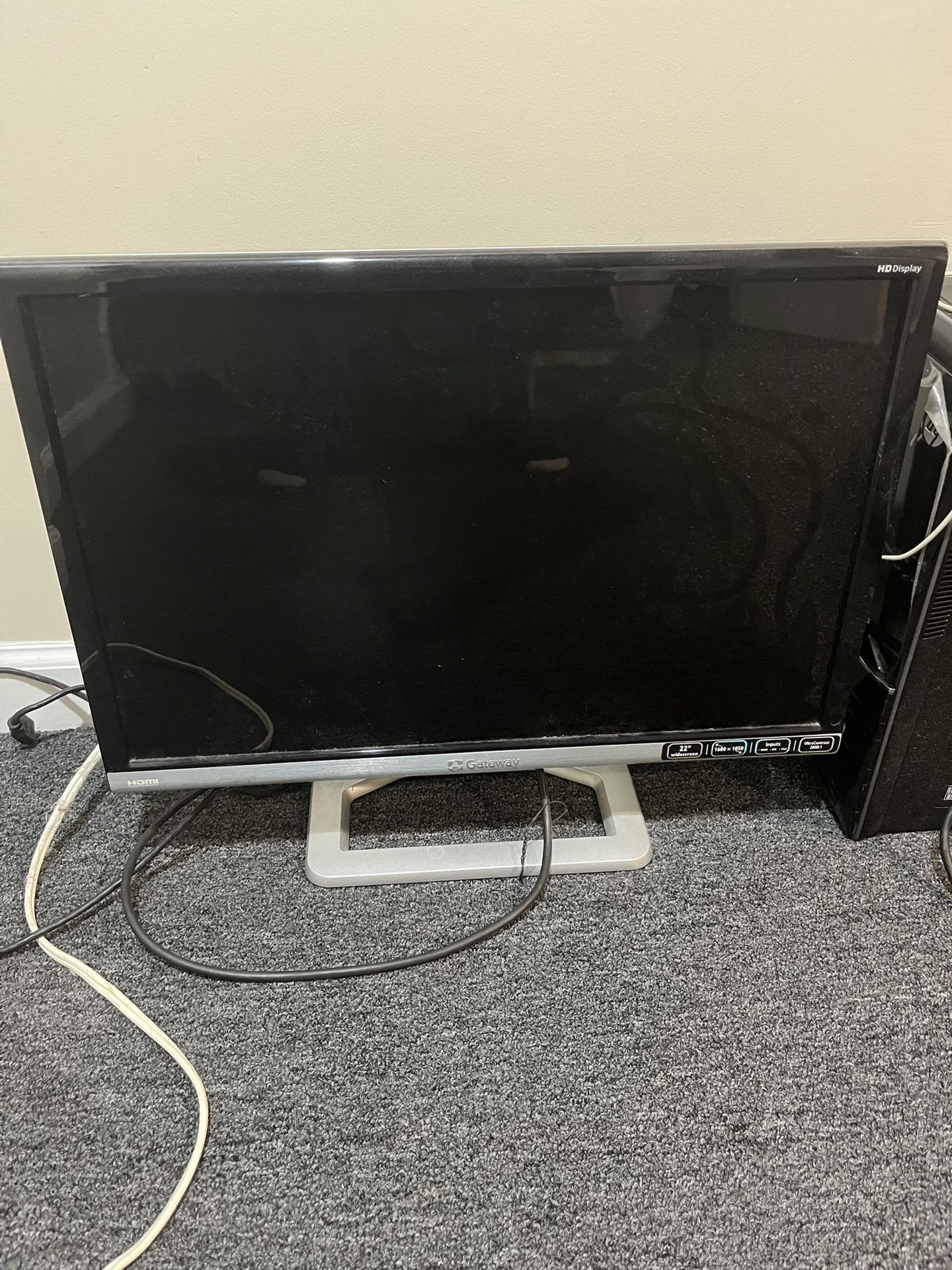 Gateway Computer Monitor 22”