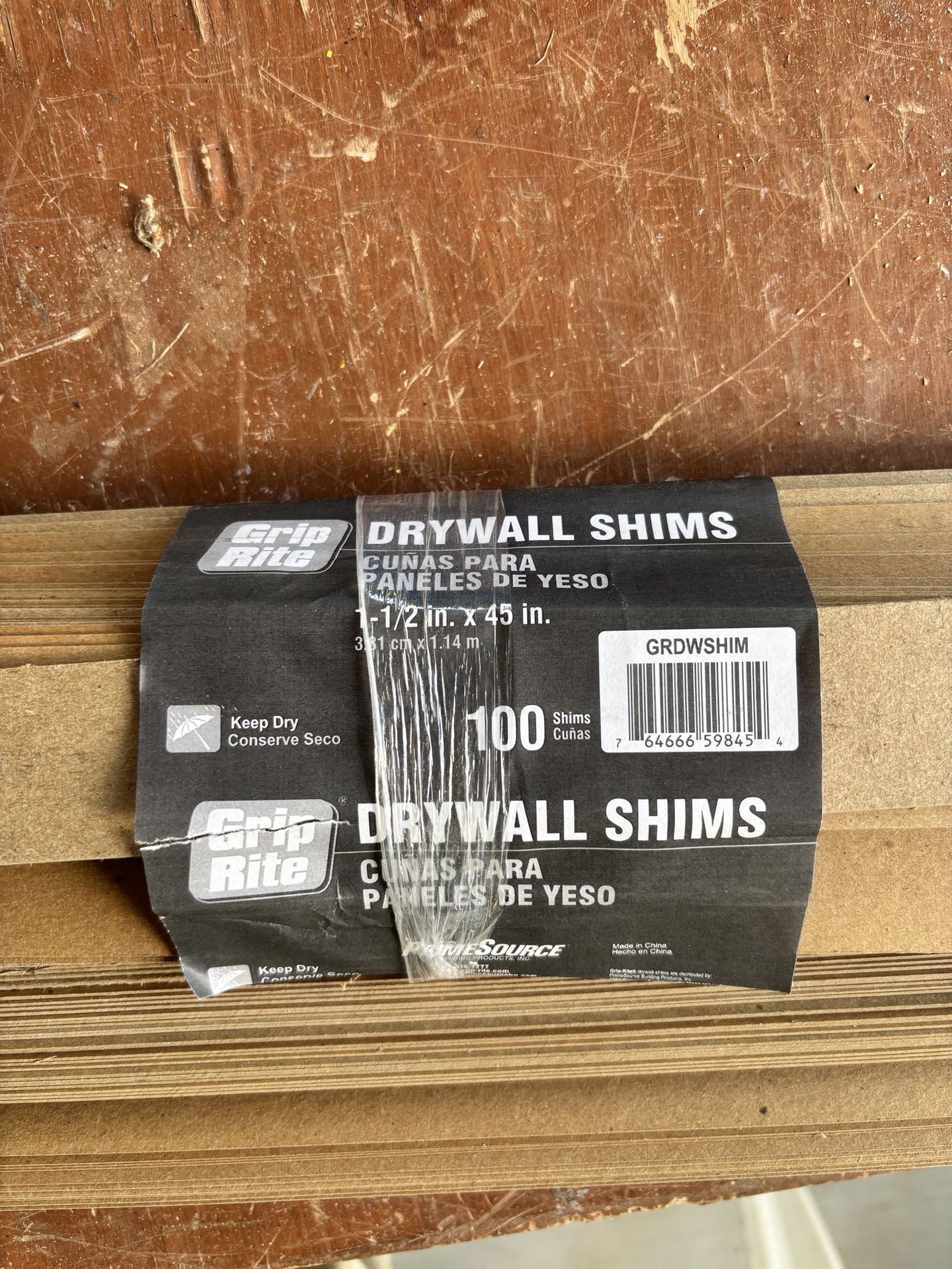 Drywall Shims