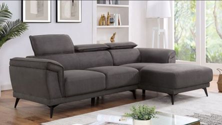 Brand New Grey Modern Style Sectional Sofa