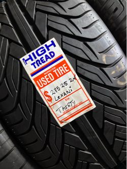 275/25/24 LEXANI (1 TIRE ONLY USED)