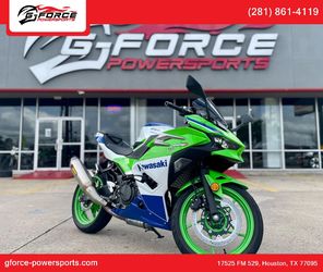 2024 KAWASAKI EX500JRFBL NINJA 500 SE 40TH ANNIVERSARY