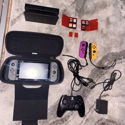 Nintendo Switch Grey With Add Ons