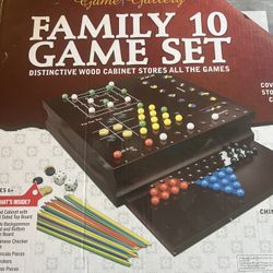 Family 10 Game Set