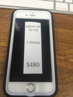 T-Mobile IPhone 6S 16GB New Condition