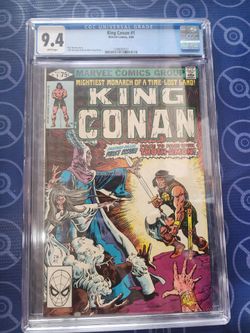 King Conan #1 CGC 9.4 $120