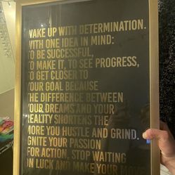 gold and black glass wall art